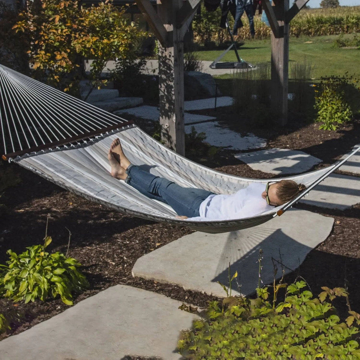Dove Quilted Hammock D6220