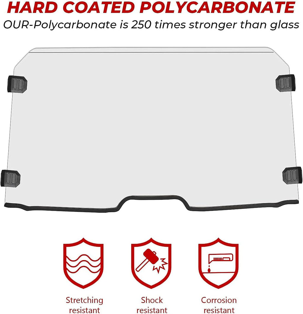 Clear Polycarbonate Full Windshield A952403