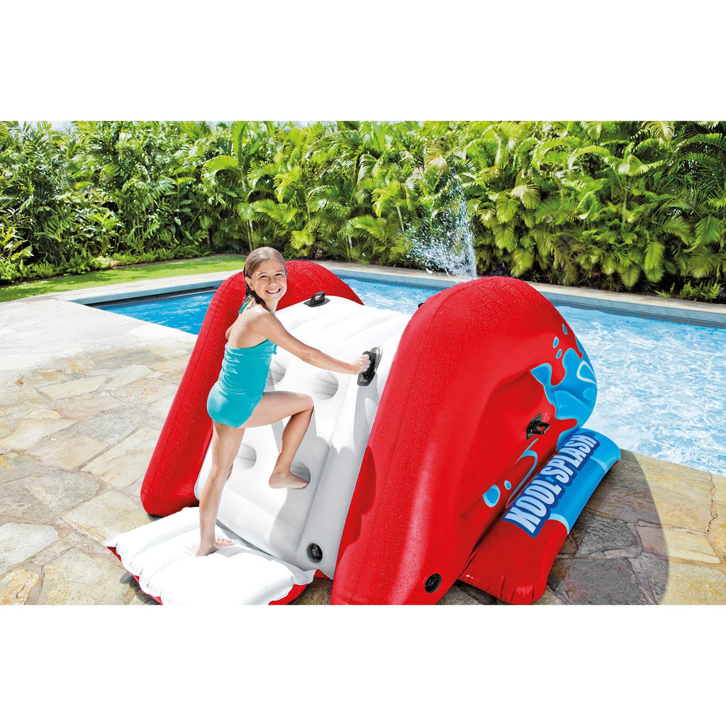 Red Inflatable Pool Water Slide, Blue Inflatable Pool Water Slide U6919