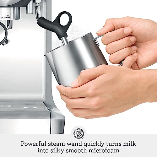 Brushed Stainless Steel Espresso Machine X458994