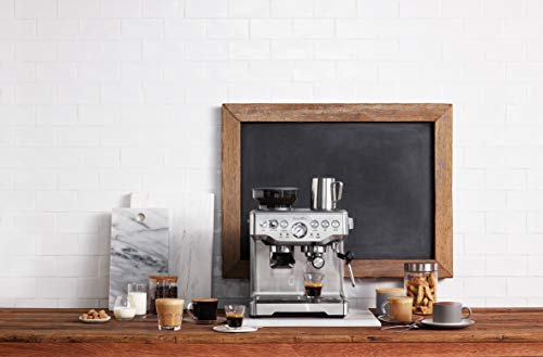 Brushed Stainless Steel Espresso Machine X458994