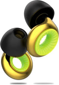 Reusable High-Fidelity Ear Plugs with Fluorescent Ring, 18 dB Noise Reduction R6553