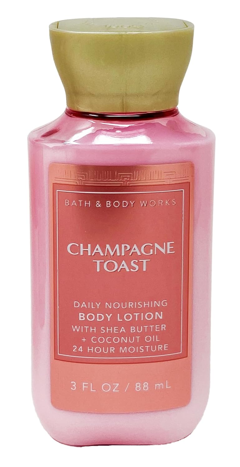 Champagne Toast Mini Gift Set Fine Fragrance Mist Body Lotion Body Wash Sample Soap G703