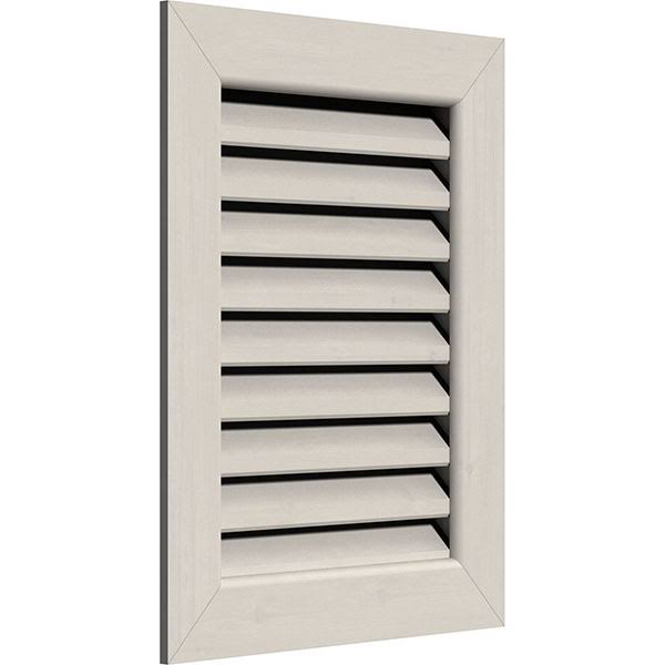36 inch x 24 inch Primed Western Red Cedar Gable Vent G711