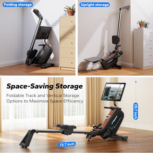 Electromagnetic Rowing Machine with 16-Level Resistance J27492