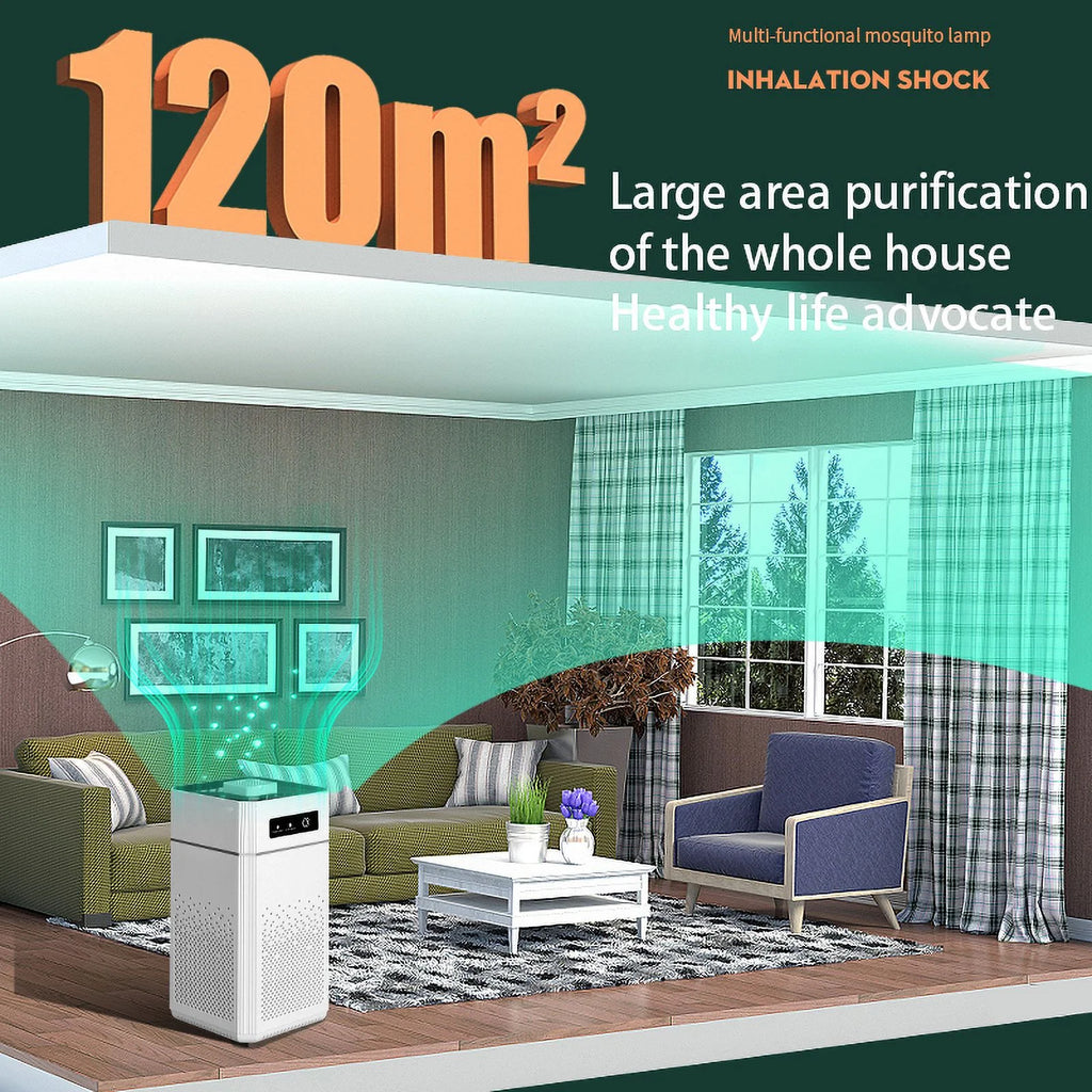 White Air Purifier for Large Room D6149