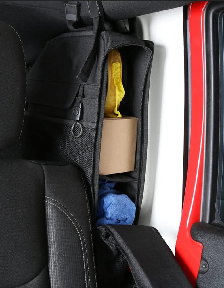 2X Roll Bar Storage Bag Cargo Cage Multi-Pockets Organizers Tool Storage E18123