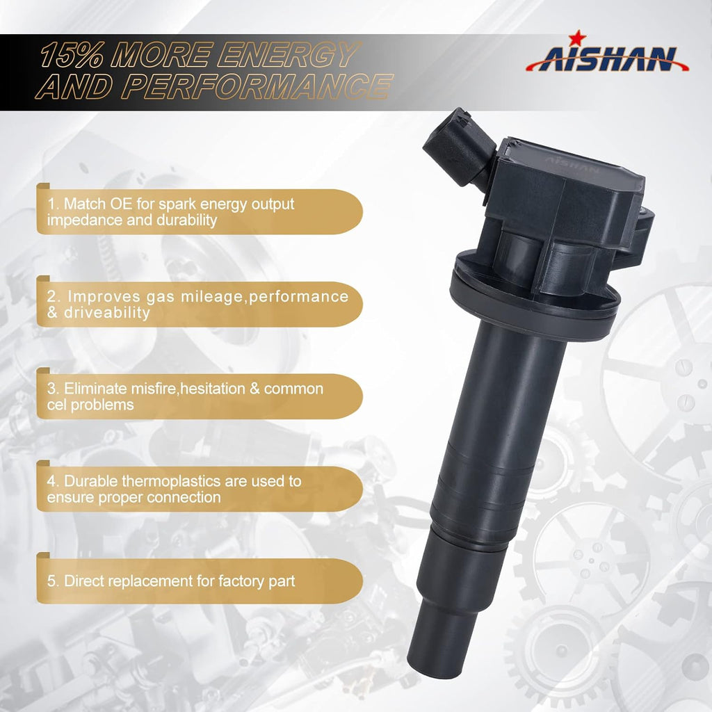 Ignition Coil Pack Set of 4 for L4 1.8L Engine B259679