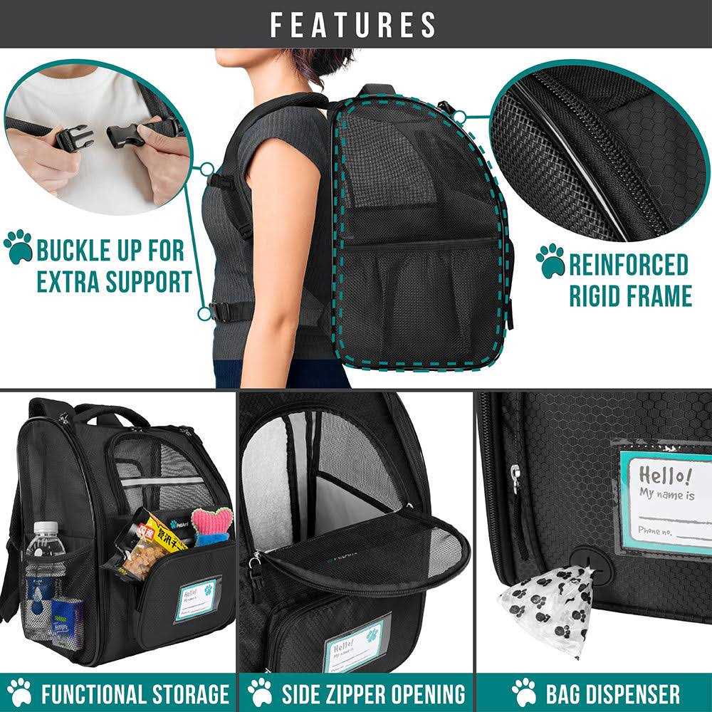 Expandable Pet Carrier Backpack V7104