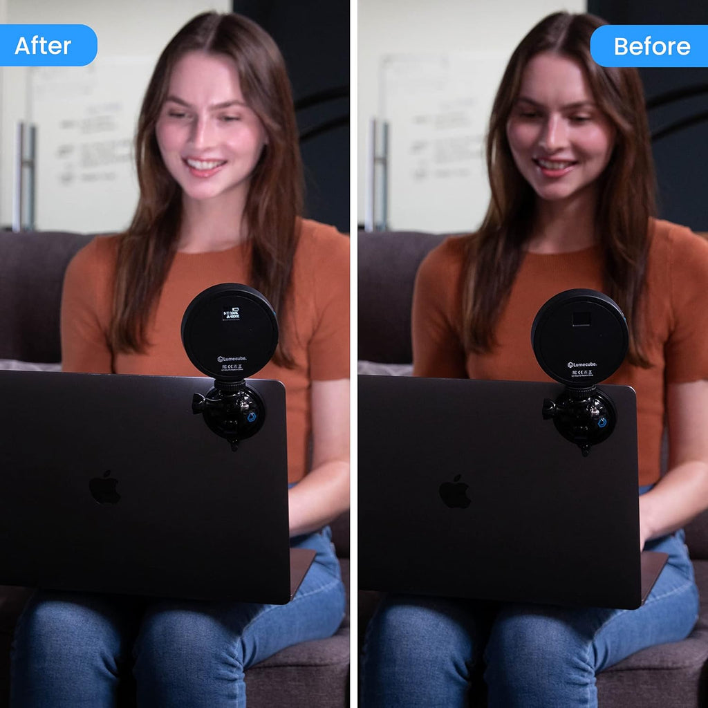 Video Conference Lighting Kit with Adjustable Brightness and Color Temperature M40023