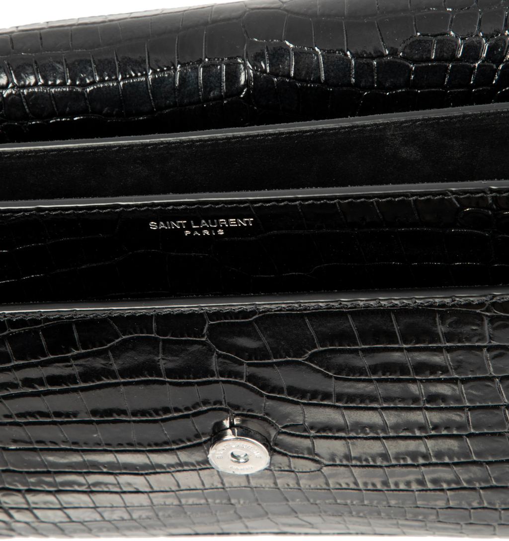 Medium Croc Embossed Bag T1480