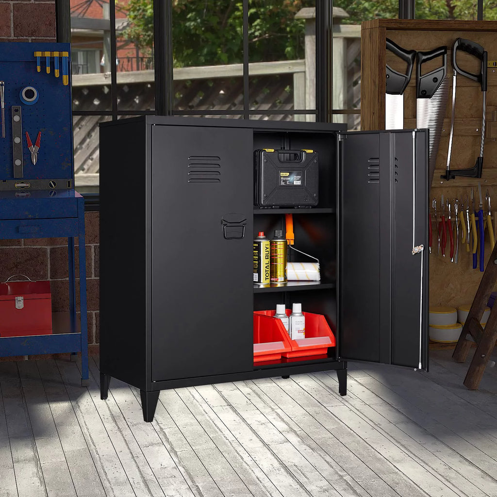 Metal Locker with 2 Doors Y8200