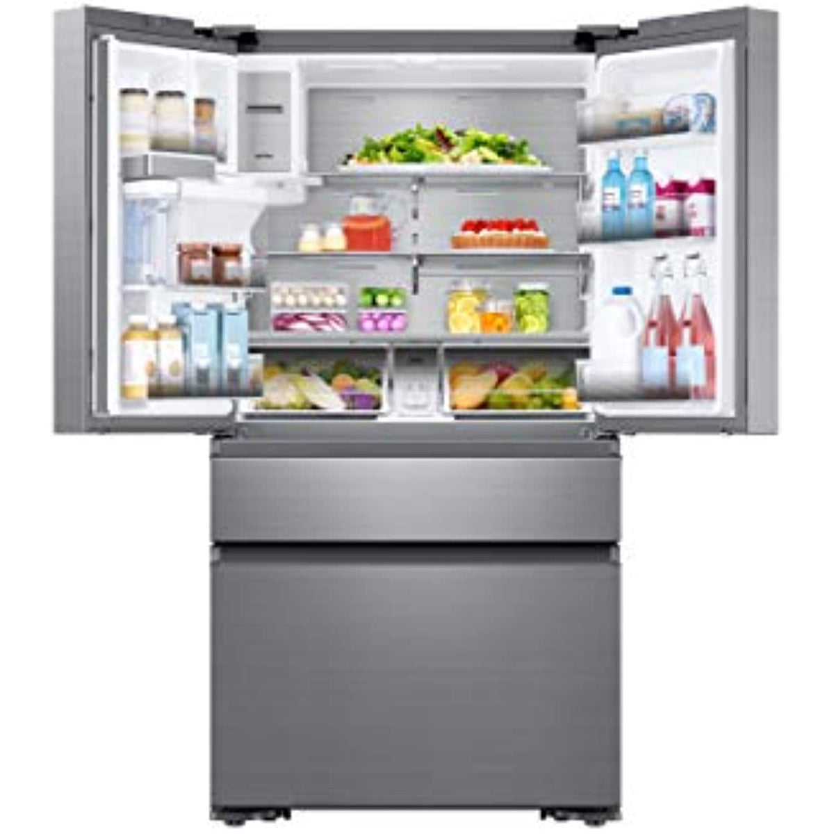 36" Freestanding 4 Door French Door Refrigerator with 22.6 Cu. Ft. Total Capacity, Stainless Steel R4757
