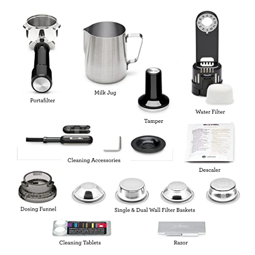 Brushed Stainless Steel Espresso Machine X458994