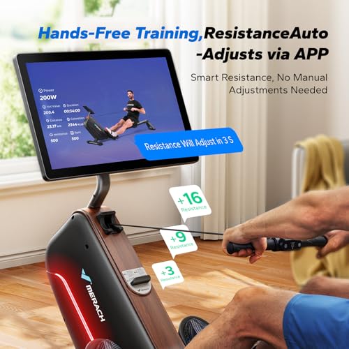 Electromagnetic Rowing Machine with 16-Level Resistance J27492