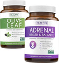 Olive Leaf Extract & Adrenal Support 240 Capsules B671059