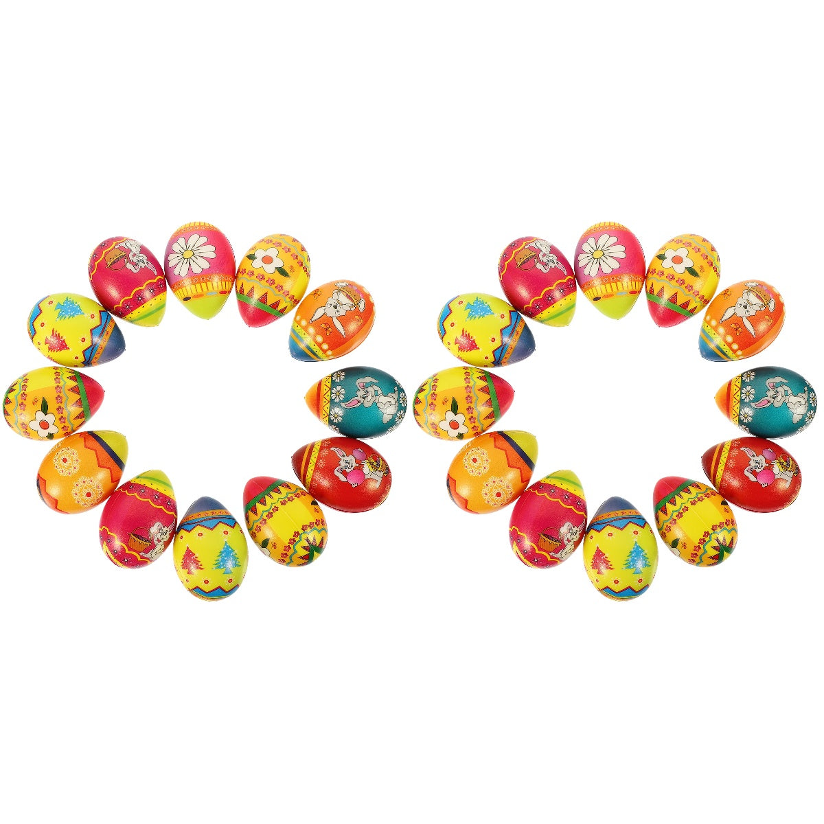 24 Pcs Squeezing Egg Stress Relief Toys Q879