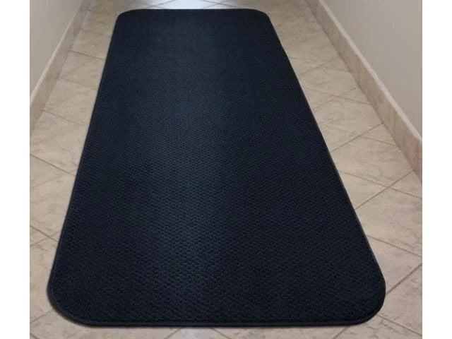 Navy Blue Skid-Resistant Carpet Runner 24 ft. x 48 in. B462004