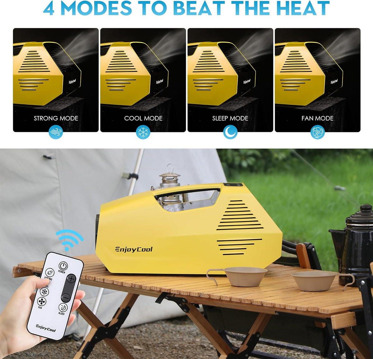 2380BTU Portable Tent Air Conditioner with Remote Control B166