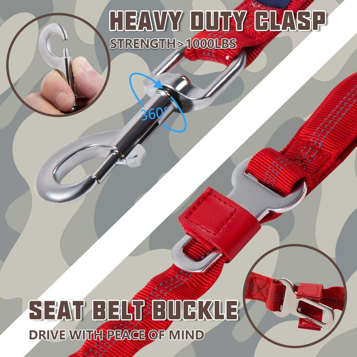 Heavy Duty Bungee Dog Leash J894