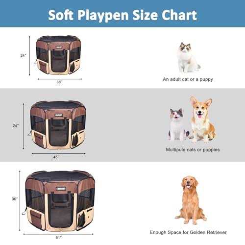 Portable Dog Exercise Playpen N41382