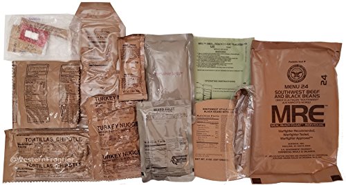 24 Meals Military Surplus Meal Ready to Eat P511461