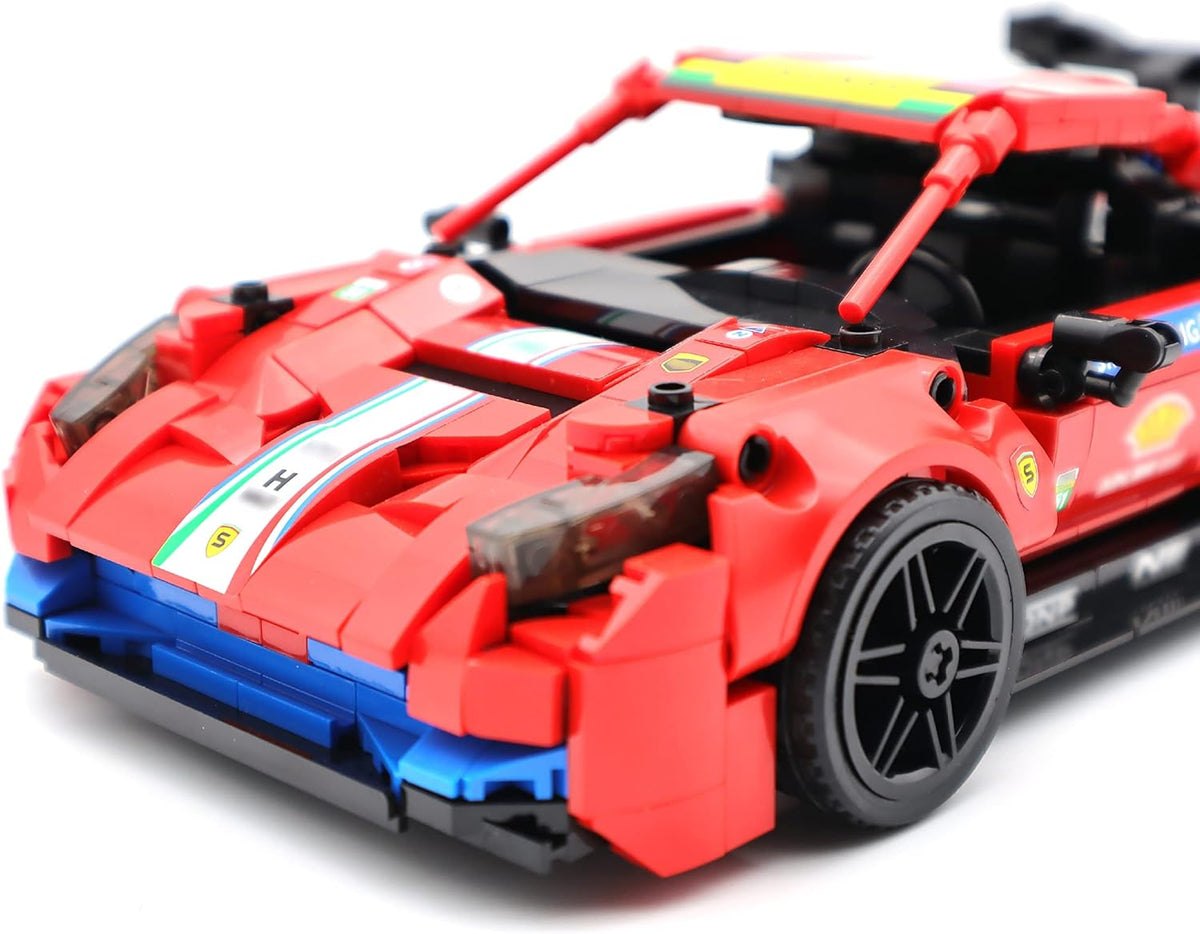 Red Racing Car Building Blocks Set 826PCS R600