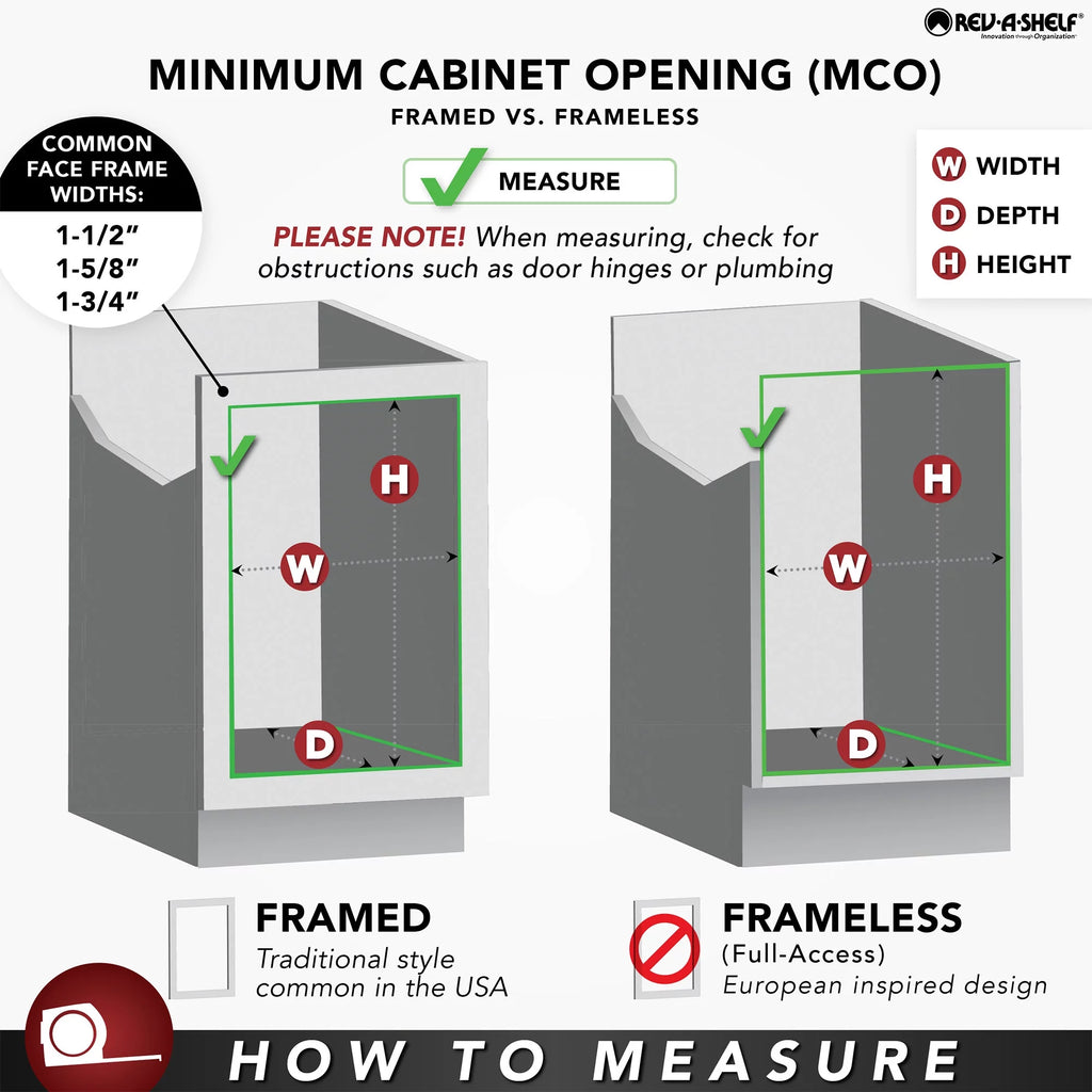 Pull Out Cabinet Shelf Organizer, 15 x 20 In R702188