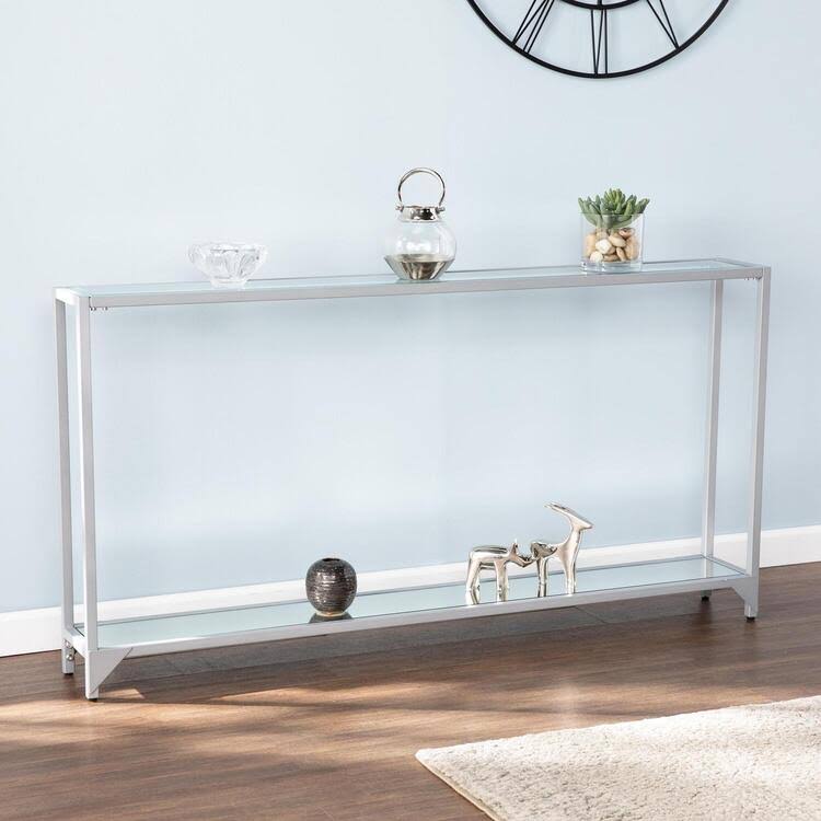 Narrow Metal Console Table Y8283