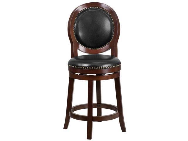 Cappuccino Counter Height Wood Barstool N346866