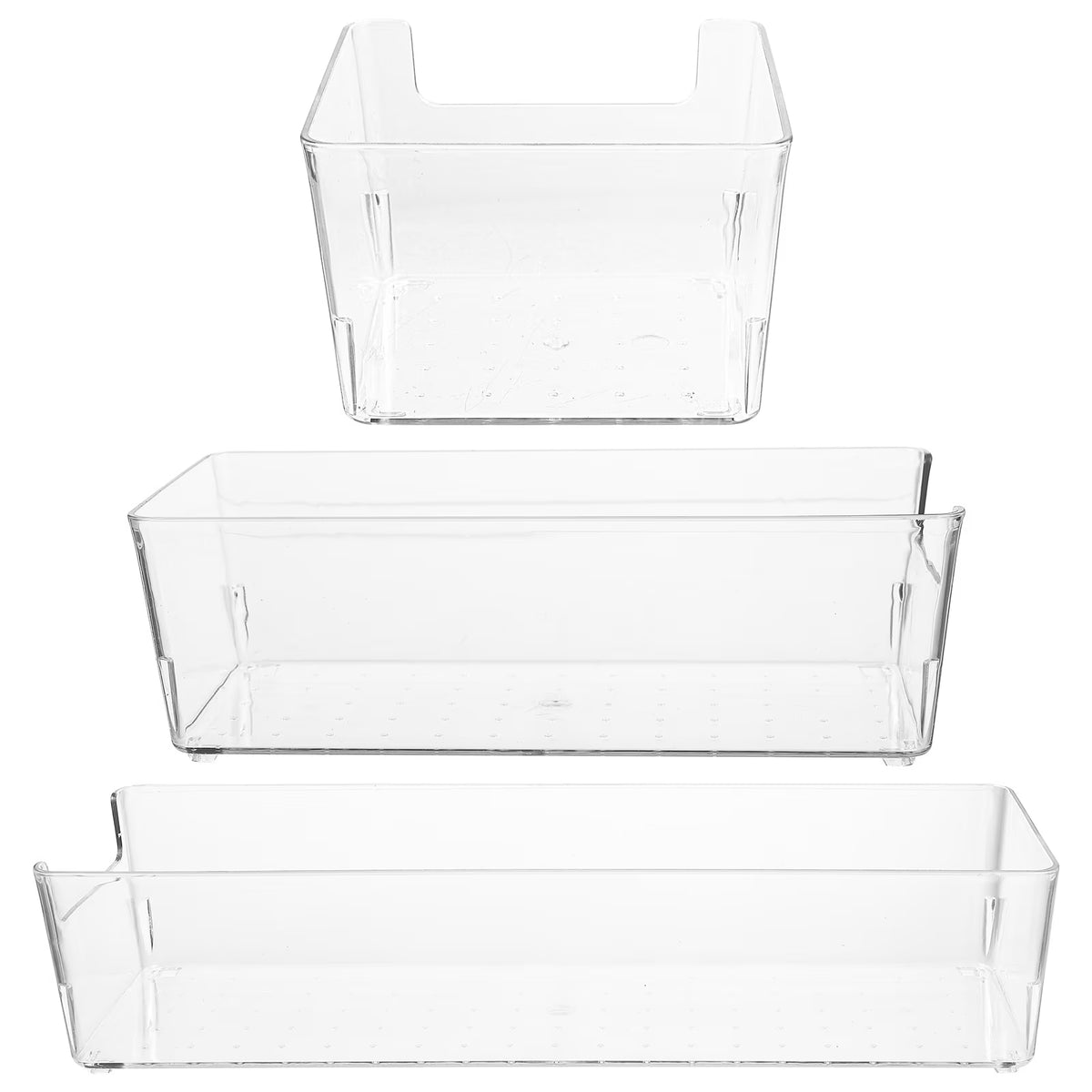 3 Pcs Collapsible Plastic Storage Bins I522