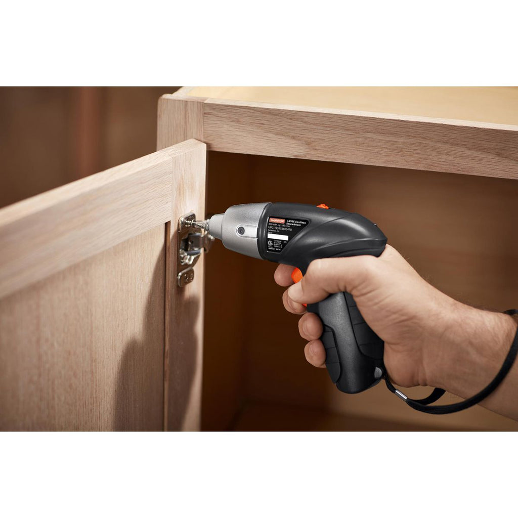 4.8V Cordless 1/4 in. Screwdriver Kit N87497