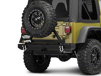 Classic Rear Bumper with Tire Carrier J539161