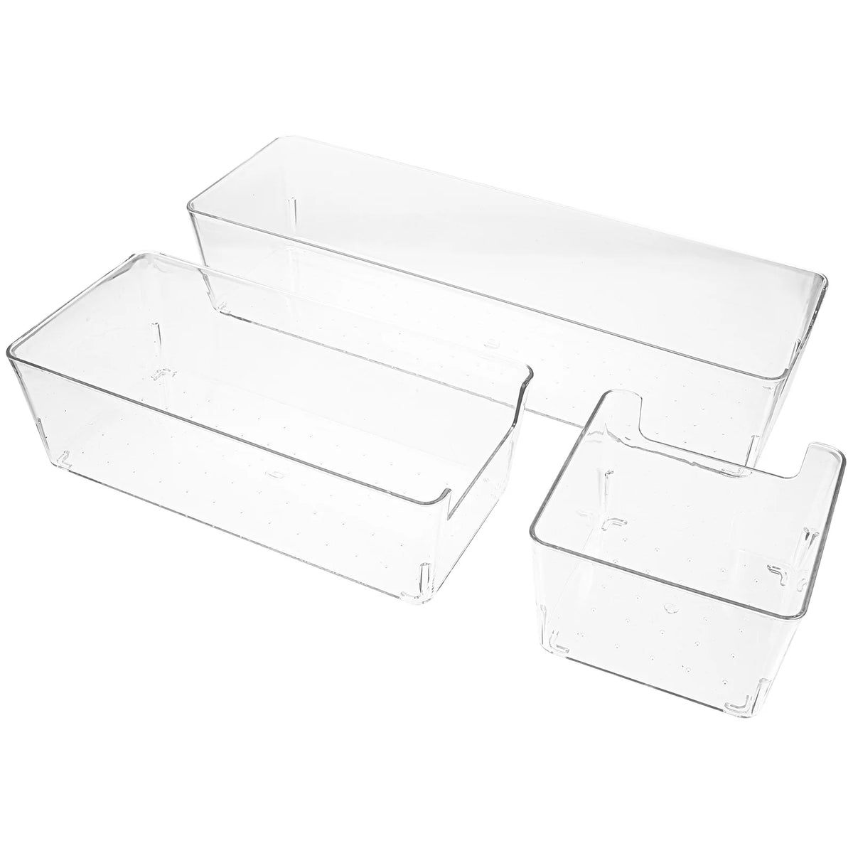 3 Pcs Collapsible Plastic Storage Bins I522