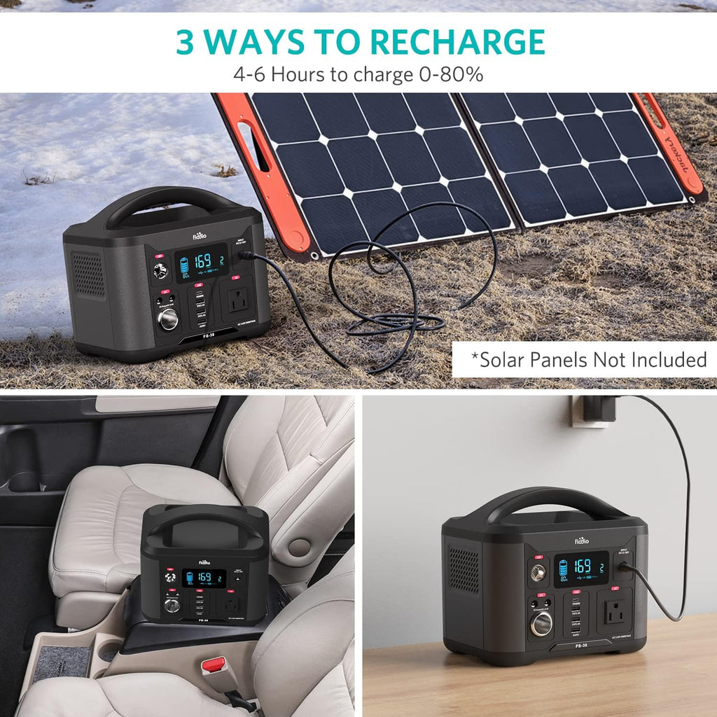 300Wh Portable Power Station with AC Outlet Z354665