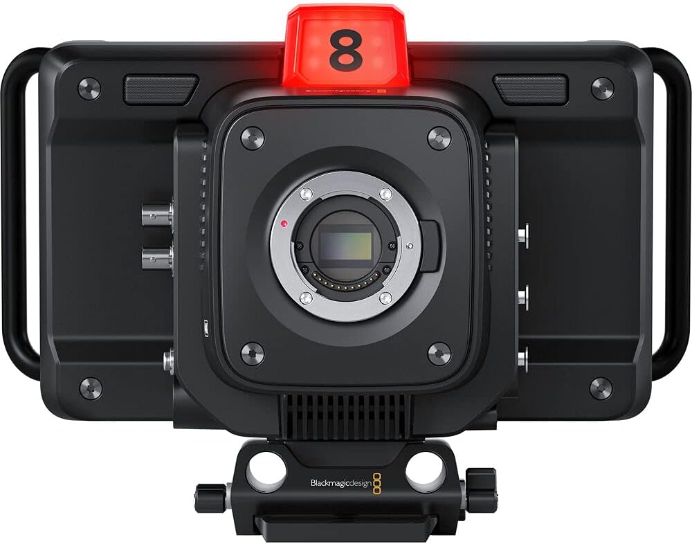 4K Studio Camera Bundle with Headphones and Screen Cleaning Wipes C443317