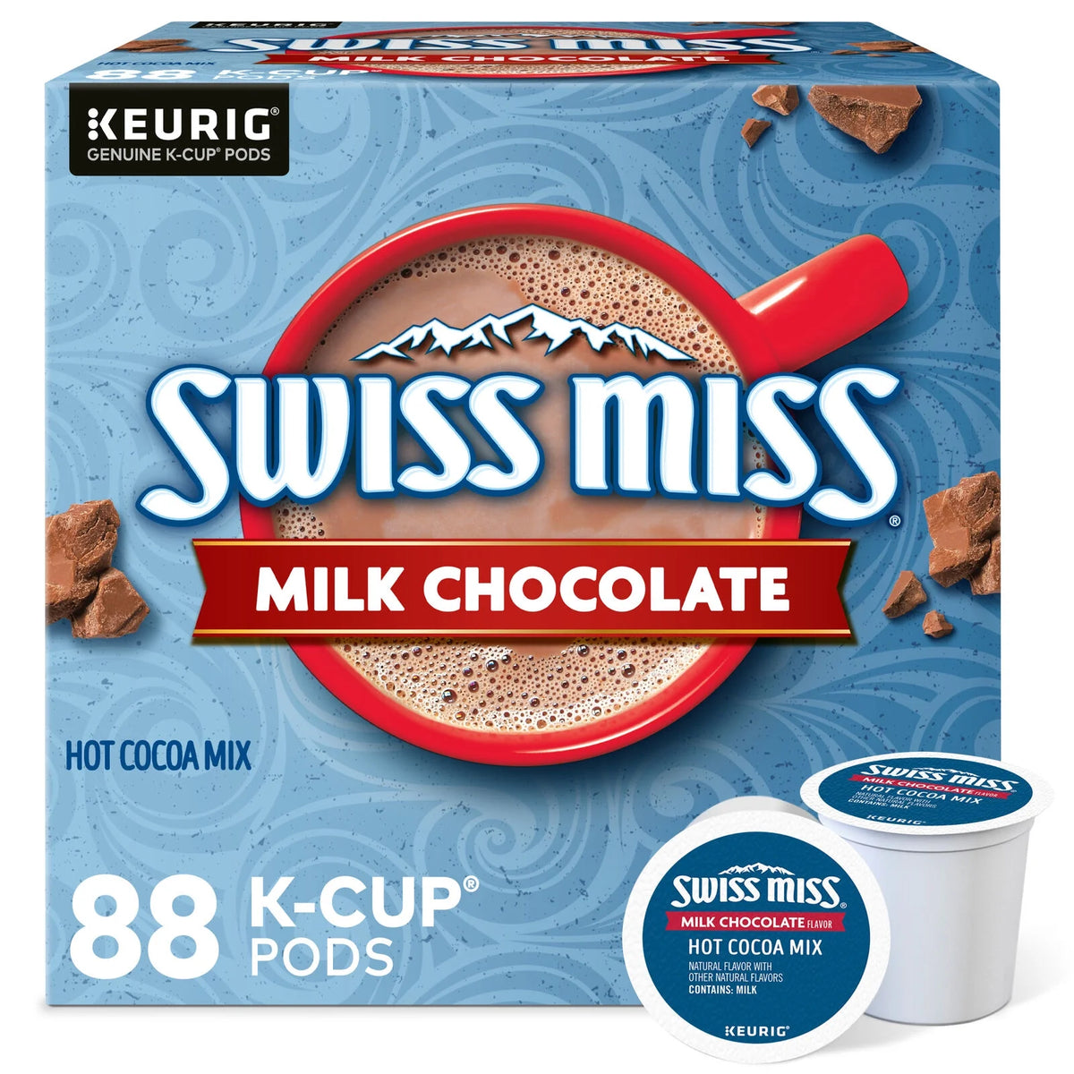 88 Count Hot Cocoa K-Cup Pods W83491
