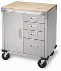 Rolling Storage Cabinet with Drawers R22358