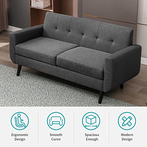 68" Upholstered 2 Seater Sofa T713