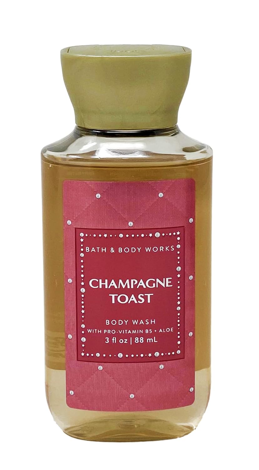 Champagne Toast Mini Gift Set Fine Fragrance Mist Body Lotion Body Wash Sample Soap G703