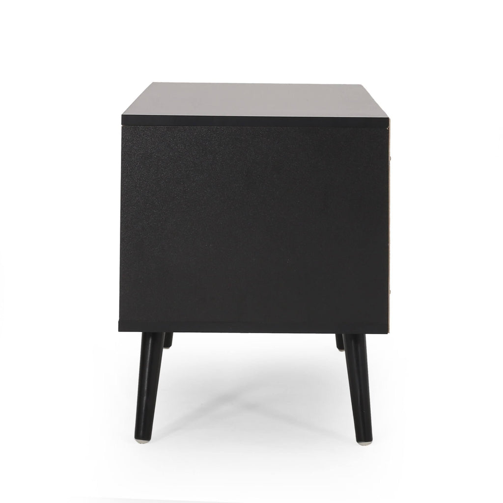 2 Door Cabinet Black/White A63103
