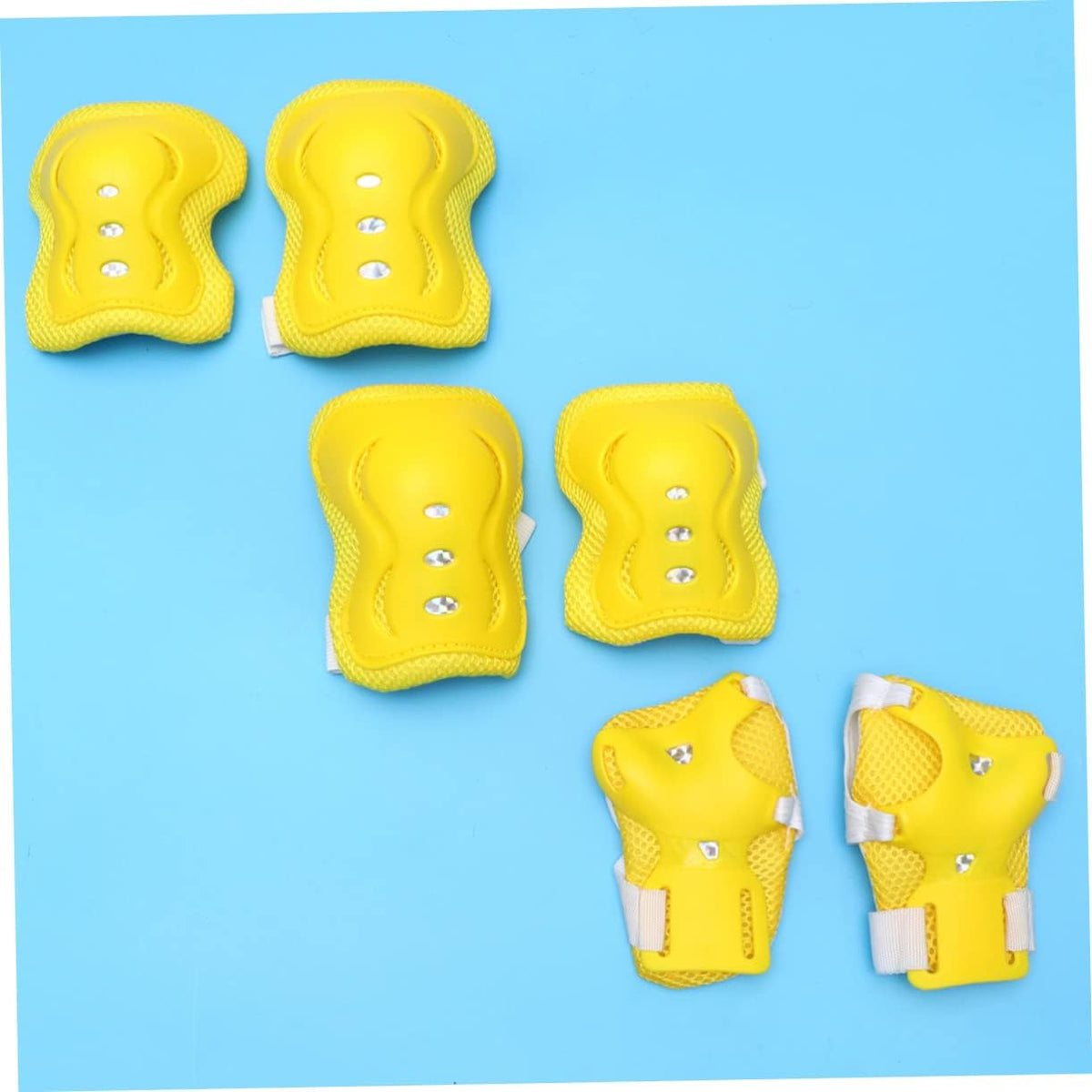 18 pcs Set Elbow Pads Knee Protector Wrist Guards Protective Gear V575453