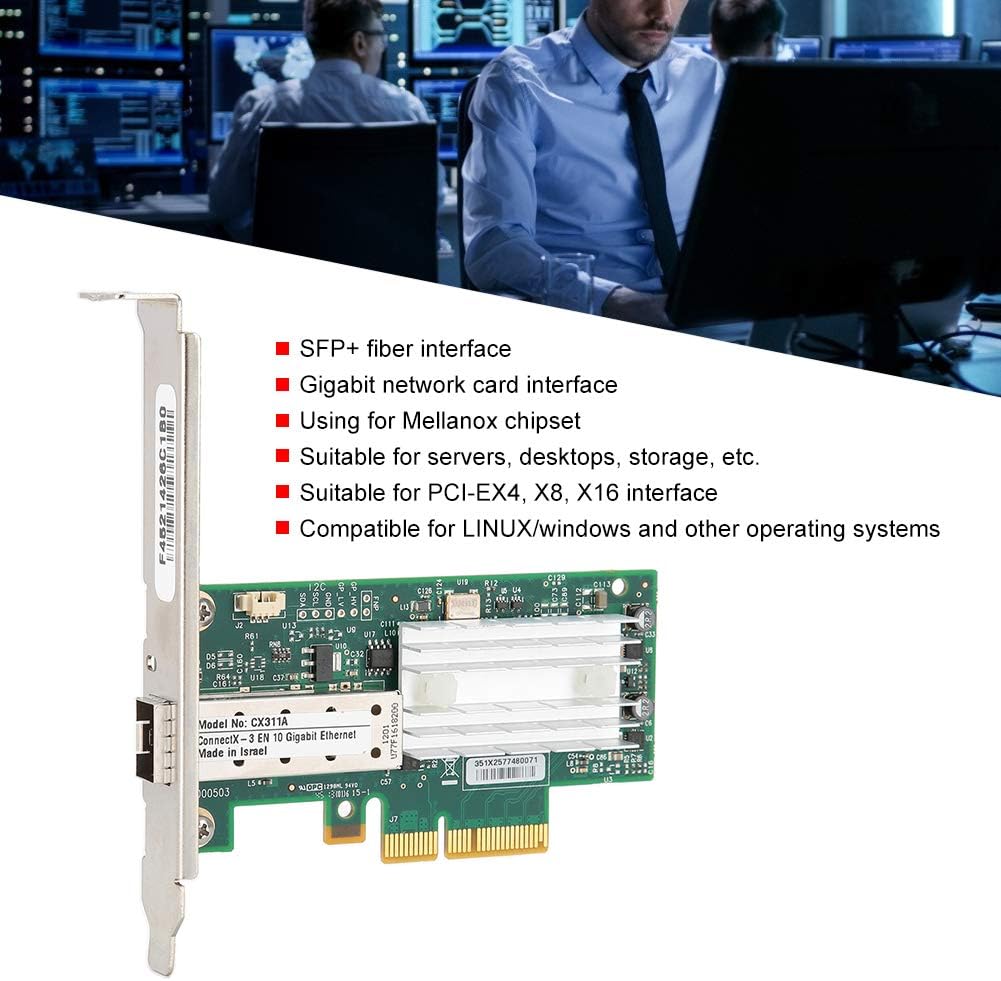 10G Single Port SFP+ Fiber Network Card R17085