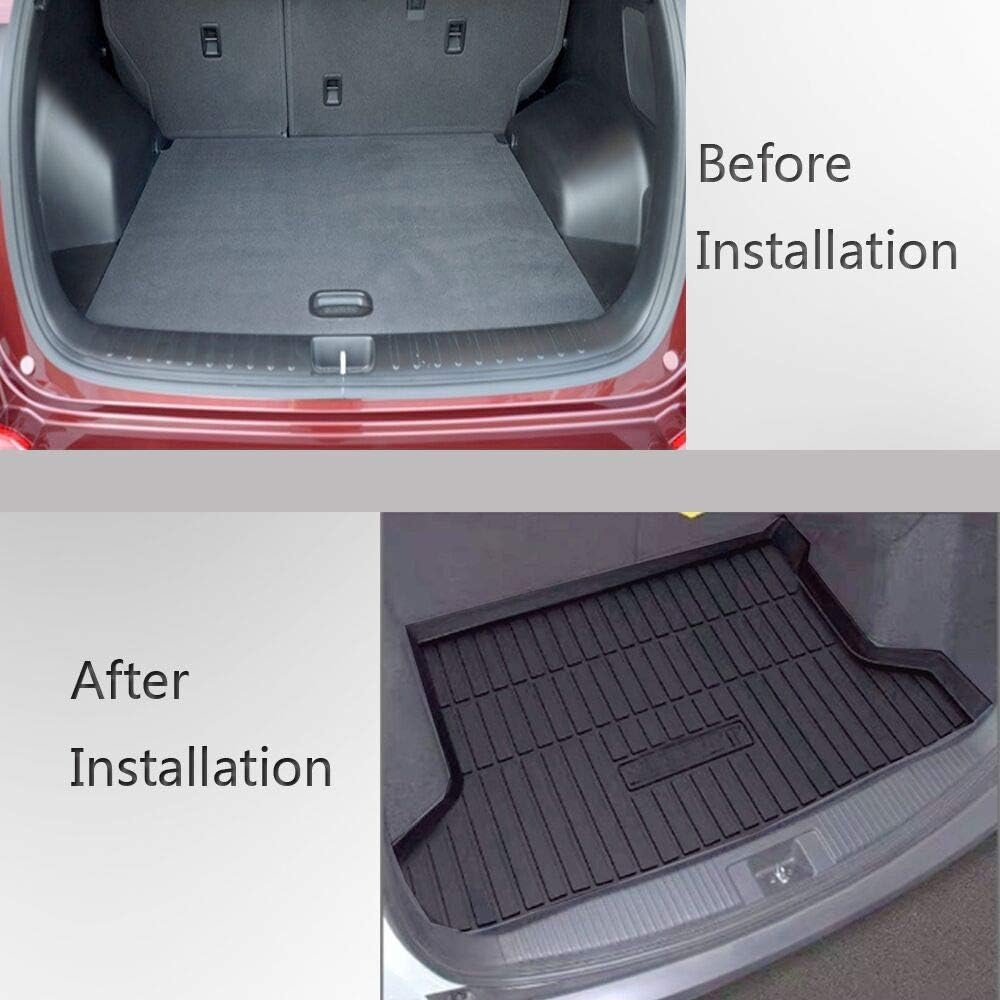 Cargo Mat Cargo Tray Cargo Liner Floor Mat Pack of 2 Y905