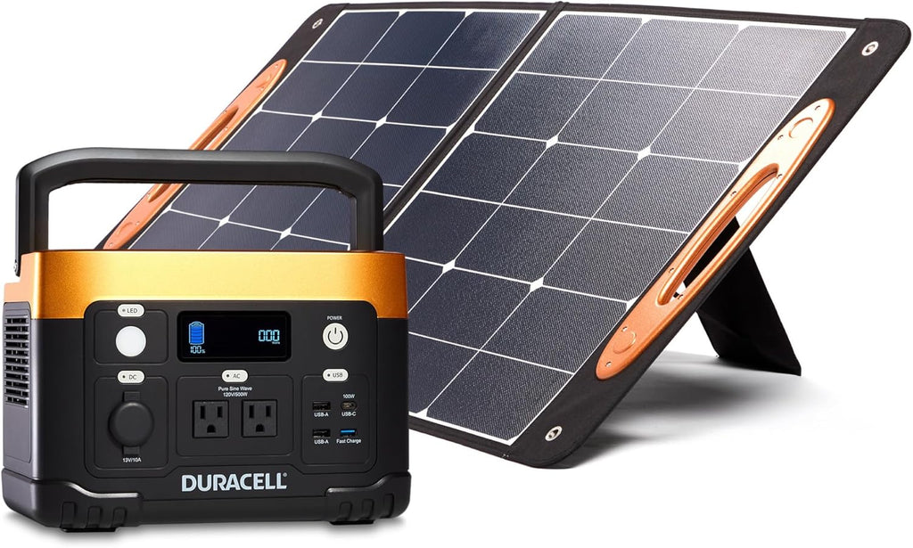 Power Station 500 (515 Wh/120V) with 100W Solar Panel W97553
