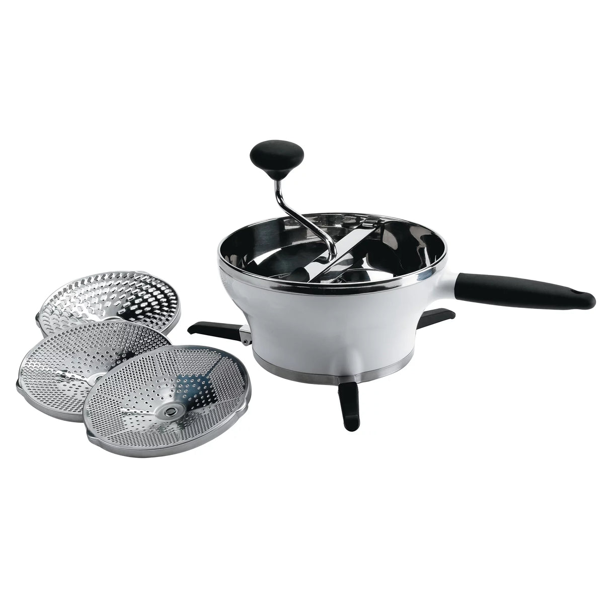 Stainless Steel Manual Food Mill, 2.3 Quart G395445