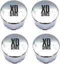 4 Pack 8 Lug Chrome Center Cap H386