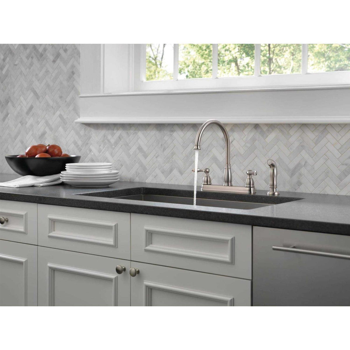 Two Handle Kitchen Faucet T3777