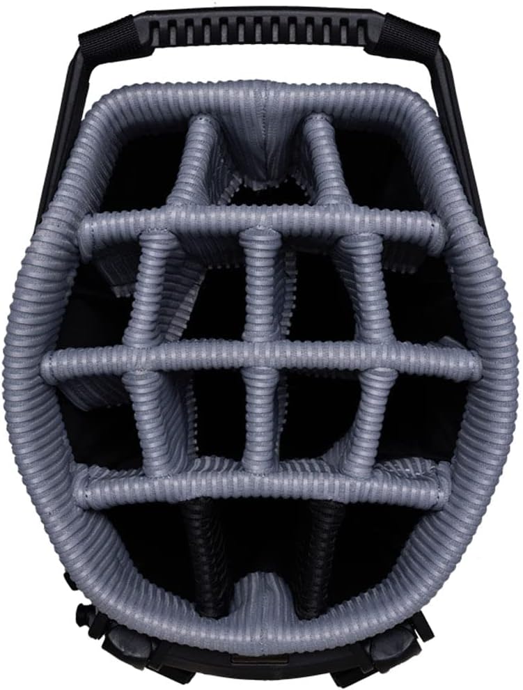 Silver/Black 14-Way Golf Stand Bag X6640