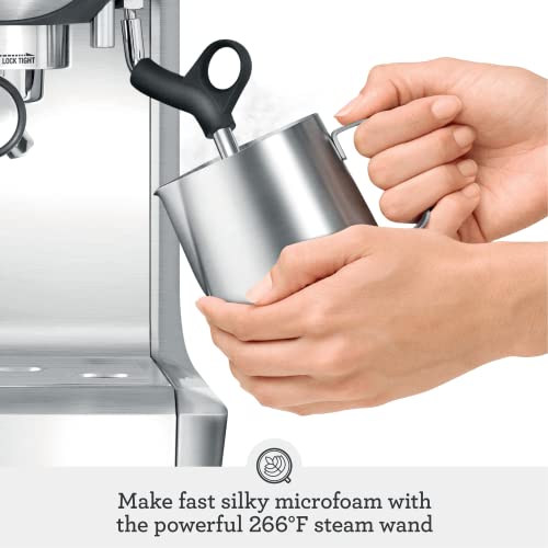 Brushed Stainless Steel Espresso Machine X458994